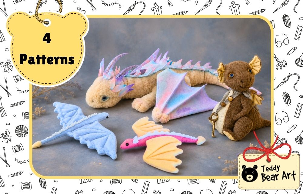 4 Best Dragon Sewing Patterns in Different Styles: Choose Your Favorite