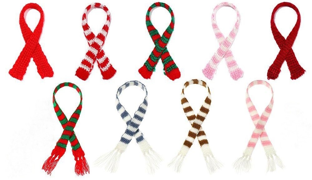 Cozy Creations: Striped Teddy Bear Scarf Knitting Patterns