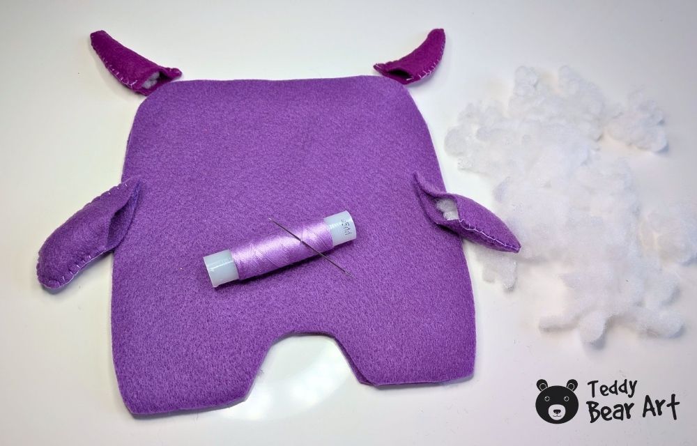 Easy DIY Felt Monster Stuffie: Free Sewing Pattern