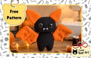 Free DIY Bat Soft Toy Pattern: Easy Sewing Tutorial