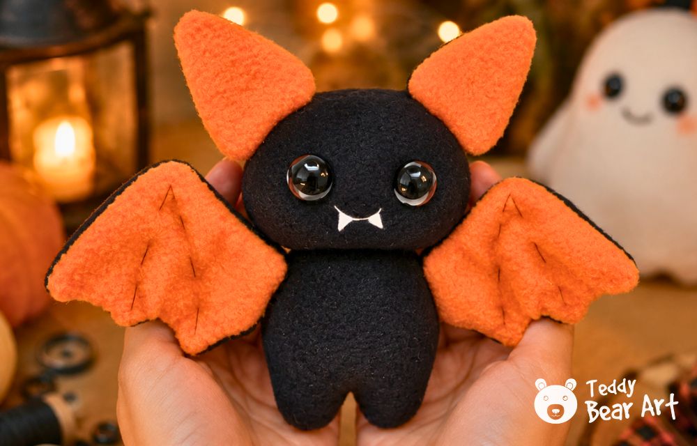 Free DIY Bat Soft Toy Pattern: Easy Sewing Tutorial