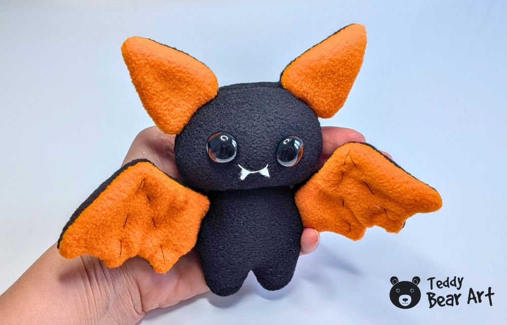 Free DIY Bat Soft Toy Pattern: Easy Sewing Tutorial