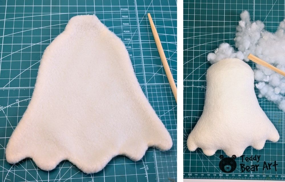 Free Ghost Plushie Sewing Pattern: Cute DIY Halloween Tutorial