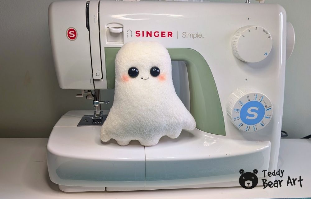 Free Ghost Plushie Sewing Pattern: Cute DIY Halloween Tutorial