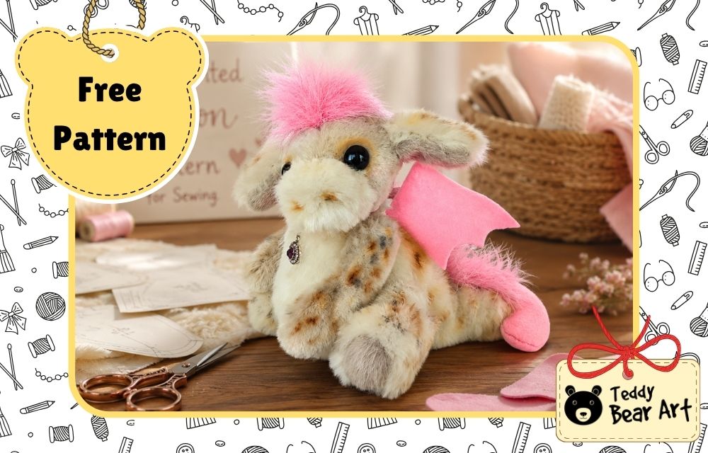 Free Jointed Dragon Pattern for Sewing
