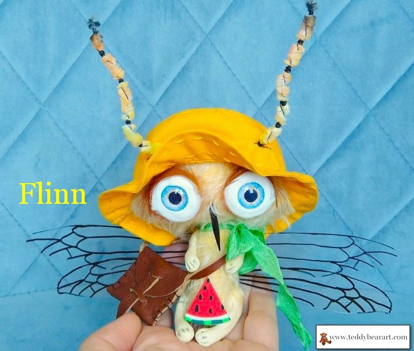 Free Mosquito Plush Sewing Pattern & Tutorial