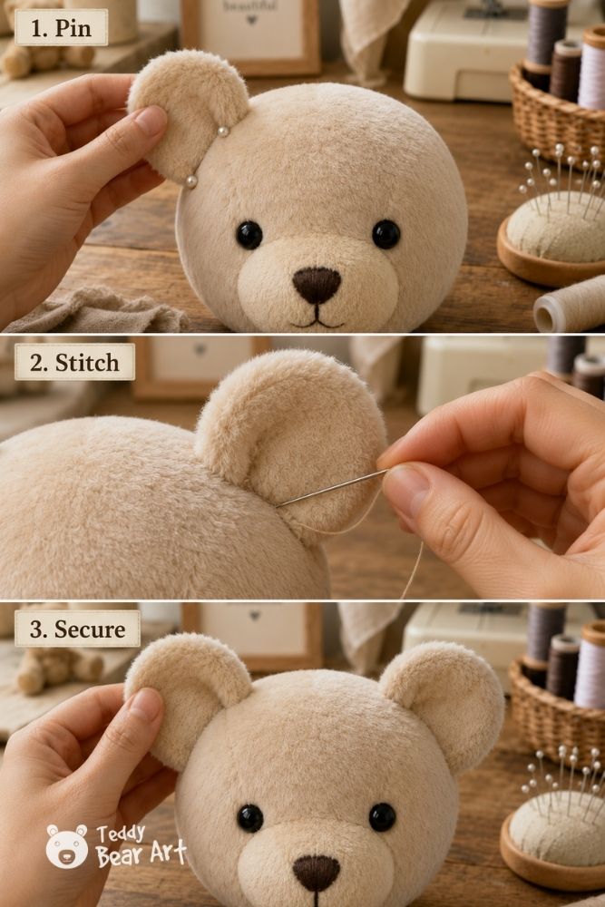How to Place Ears on a Teddy Bear: A Simple Guide