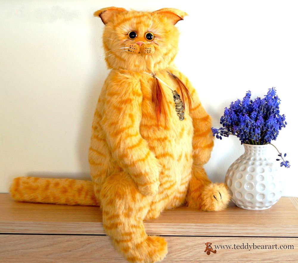 Purr-fect Gift: Making a Teddy Toy from a Free Cat Sewing Pattern