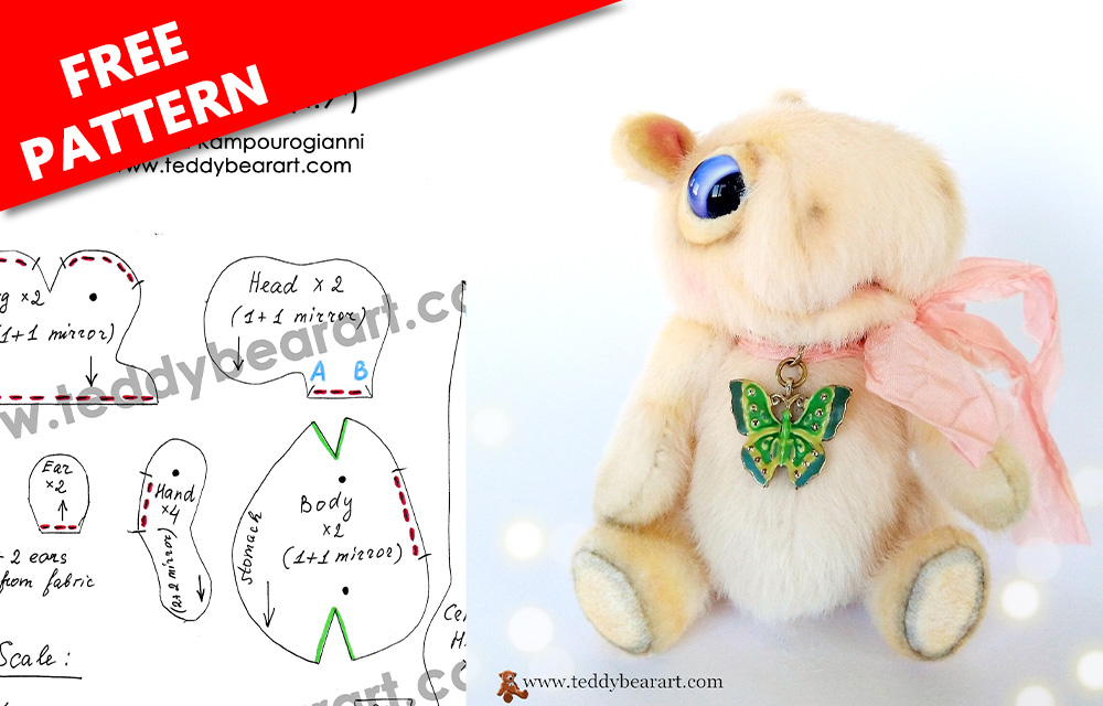 Teddy Hippo Sewing Pattern