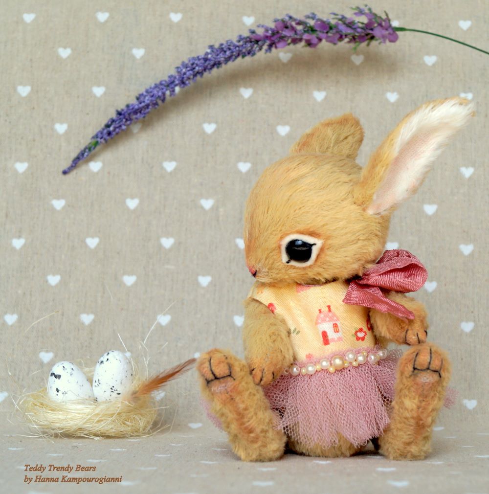 Free Jointed Teddy Bunny Pattern – Classic Teddy-Style Rabbit