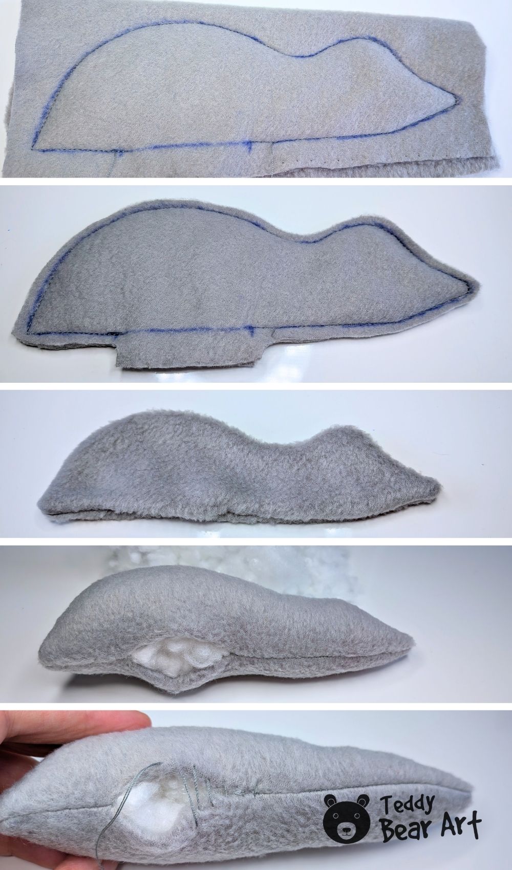 Free Mouse Lying Down Sewing Pattern: Easy Tutorial for Beginners