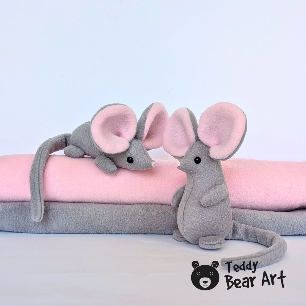 Free Mouse Lying Down Sewing Pattern: Easy Tutorial for Beginners