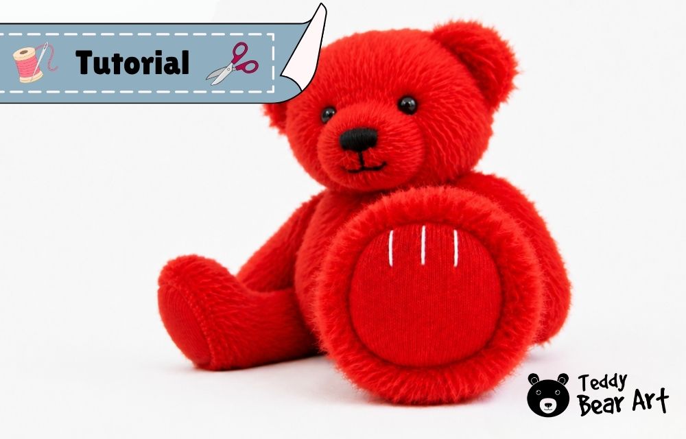 How to Embroider Teddy Bear Footpads: Easy Tutorial for Beginners