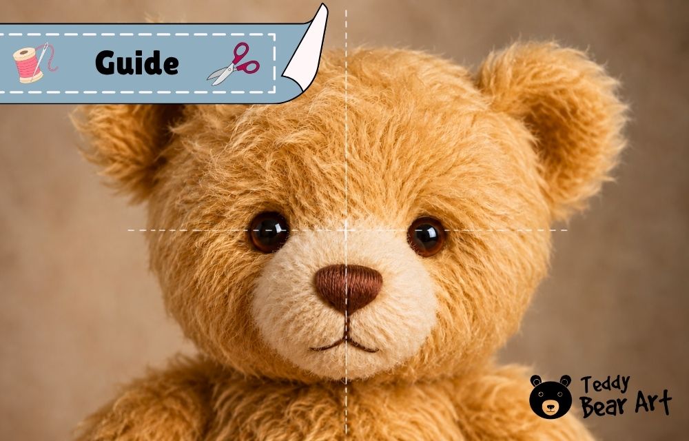 How to Sew a Teddy Bear Face for a Cute, Balanced Look