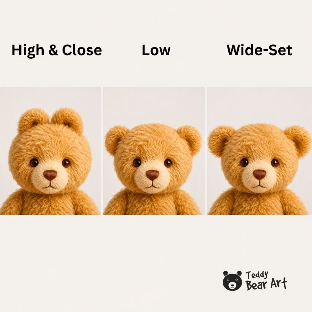How to Sew a Teddy Bear Face for a Cute, Balanced Look