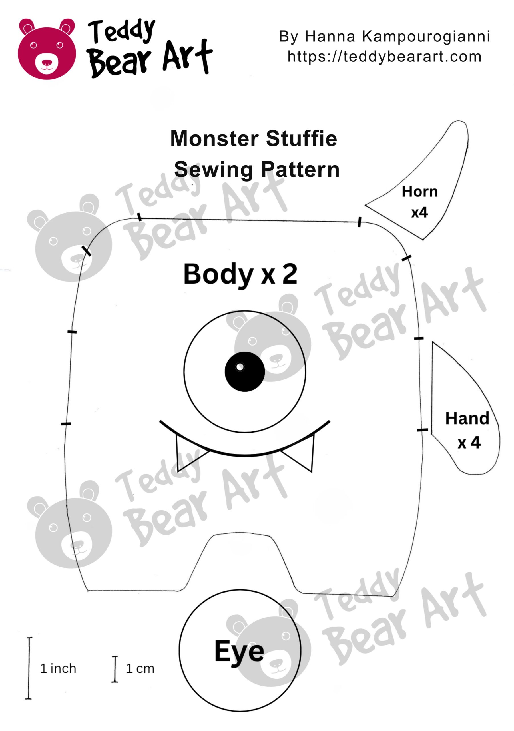 2 Free Felt Character Sewing Patterns: Cute Monster and Alien to Make