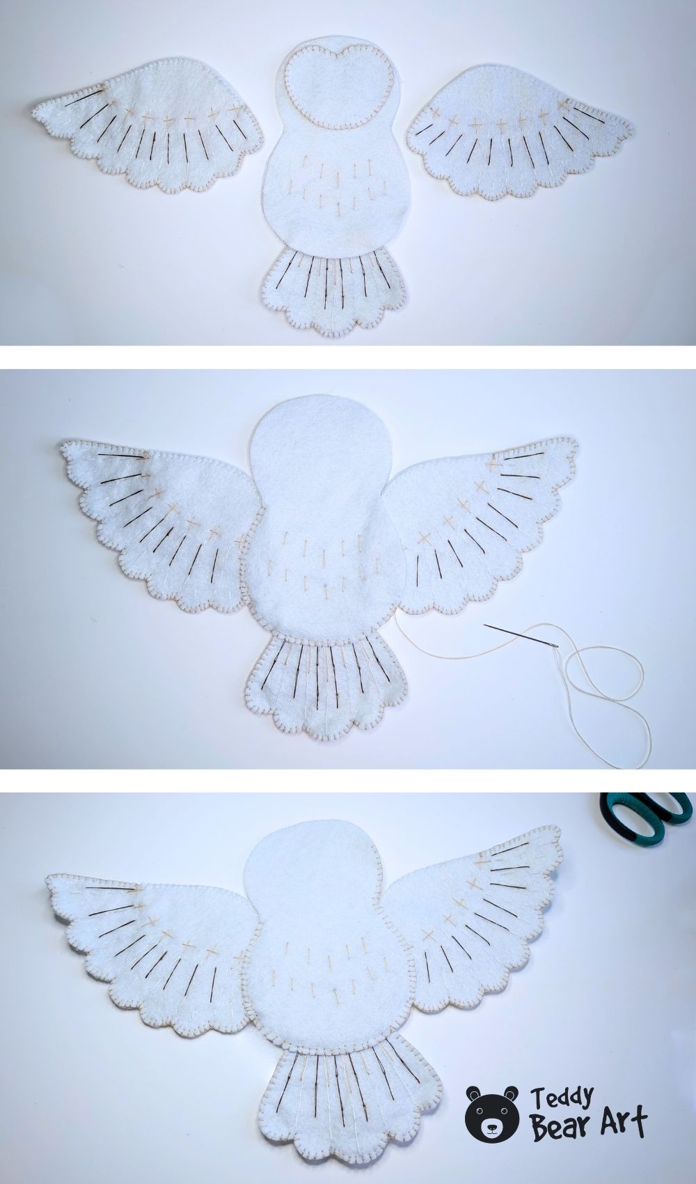 Free Felt Owl Sewing Pattern Tutorial for Beginners