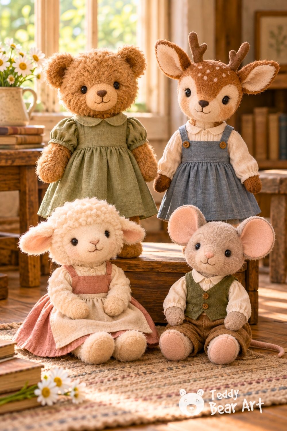 How to Style Cottagecore Plushies: Cozy Ideas for Handmade Toys