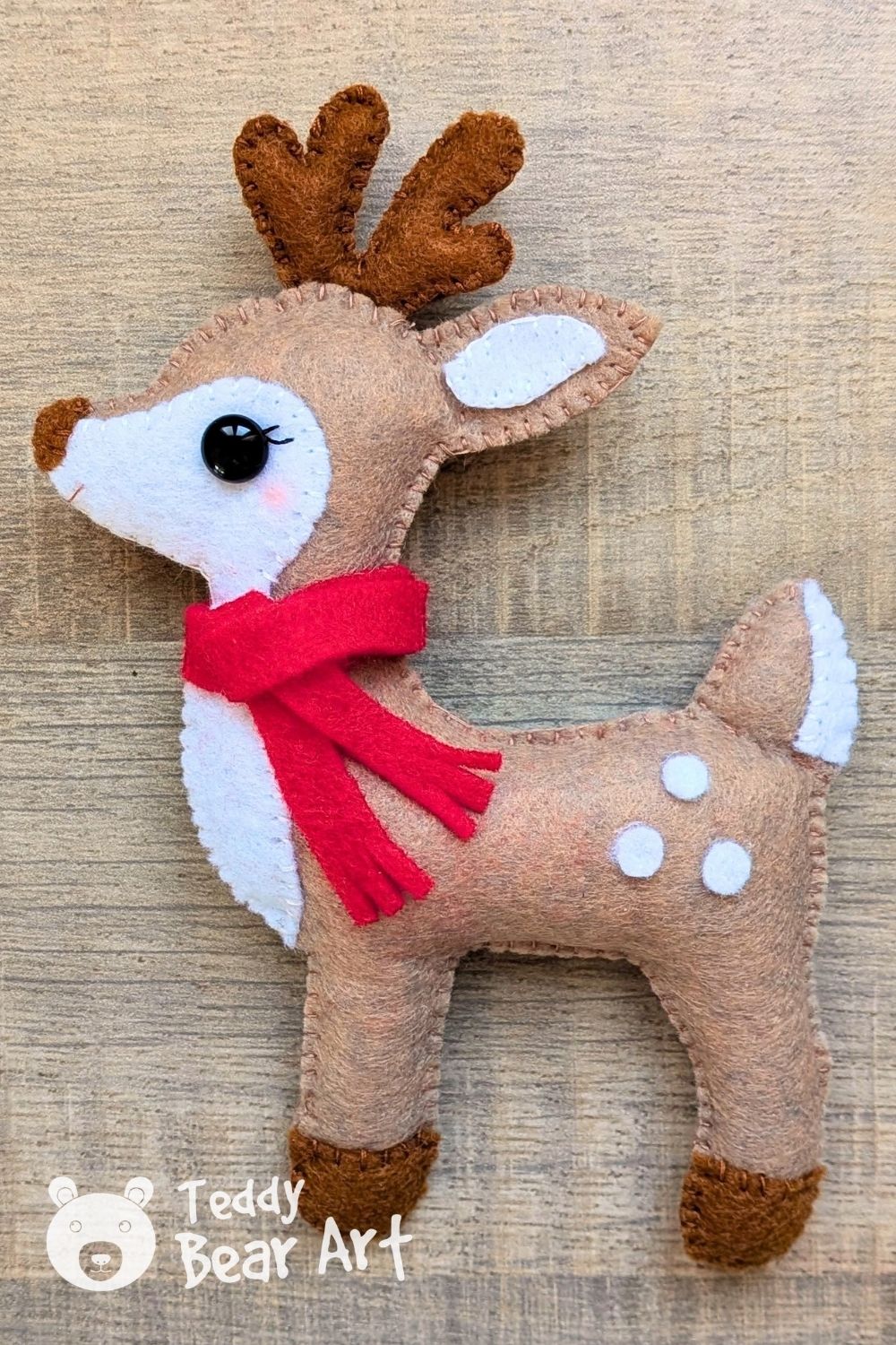 3 Free Felt Animal Patterns for Winter Crafts