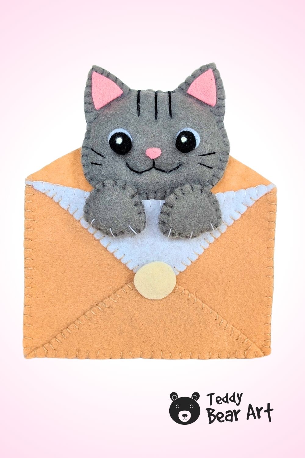 3 Free Felt Cat Patterns: Easy Projects to Sew by Hand