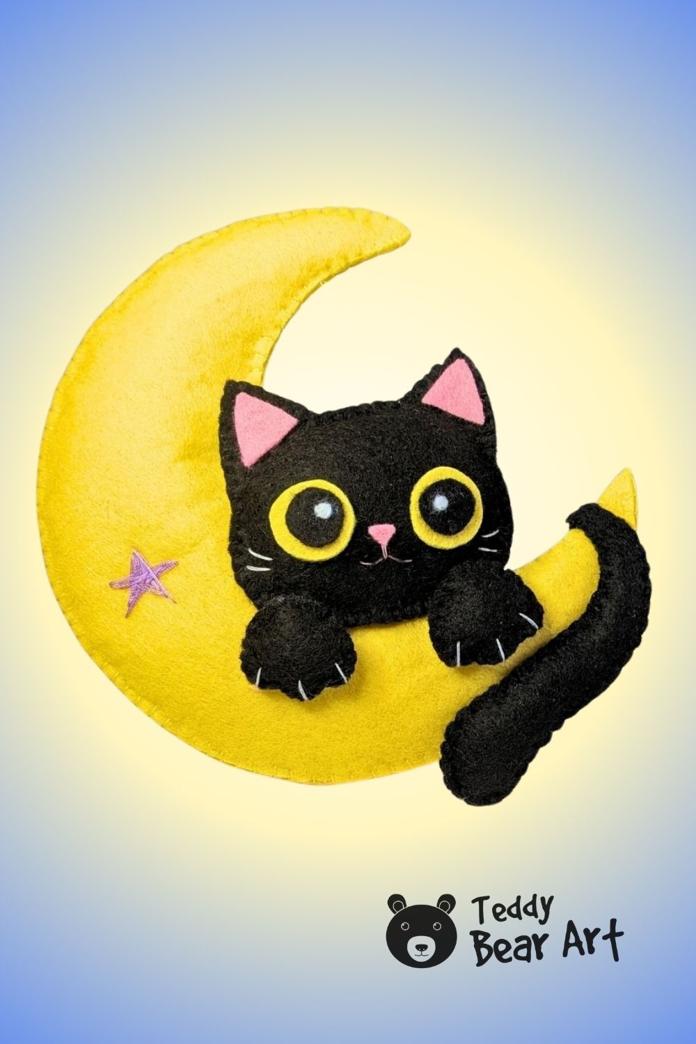 3 Free Felt Cat Patterns: Easy Projects to Sew by Hand
