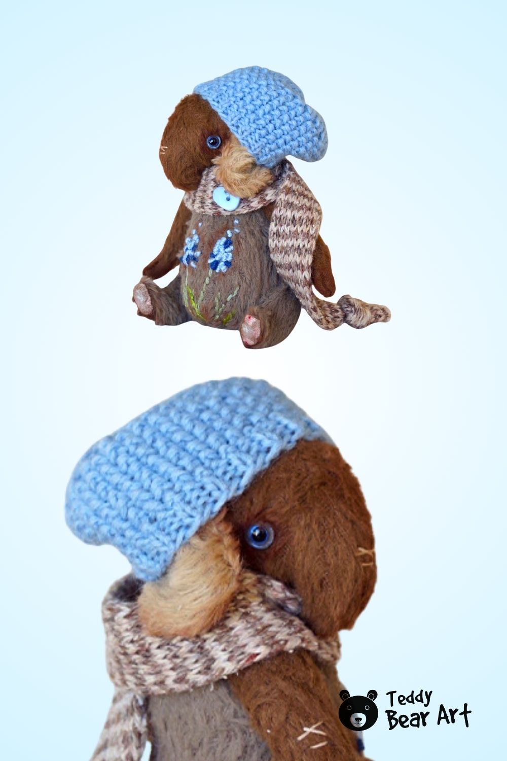 5 Free Miniature Teddy Animal Patterns to Sew