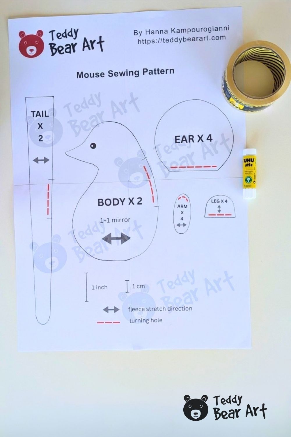 How to Resize a Plush Sewing Pattern: Easy Step-by-Step Guide