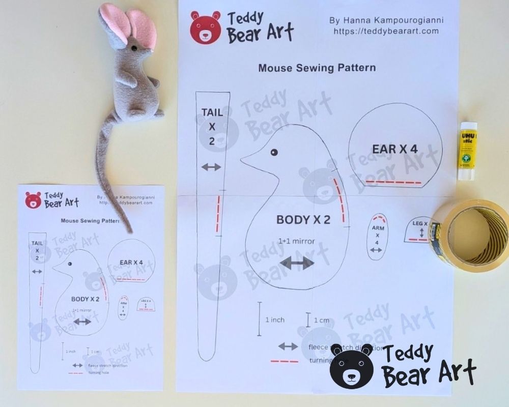 How to Resize a Plush Sewing Pattern: Easy Step-by-Step Guide