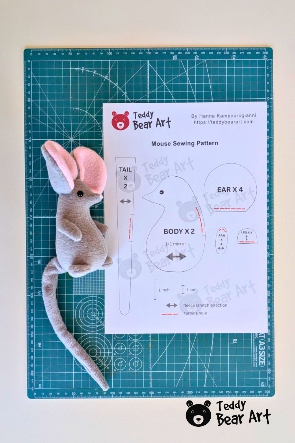 How to Resize a Plush Sewing Pattern: Easy Step-by-Step Guide