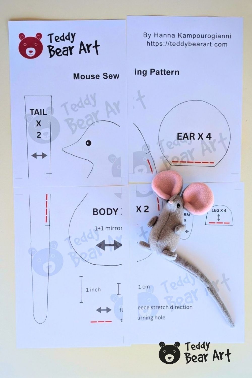 How to Resize a Plush Sewing Pattern: Easy Step-by-Step Guide