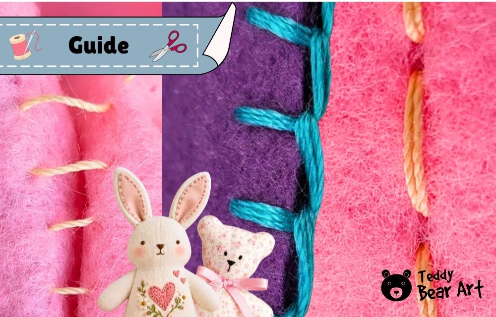 How to Sew a Stuffed Animal by Hand: 3 Essential Stitches for Beginners