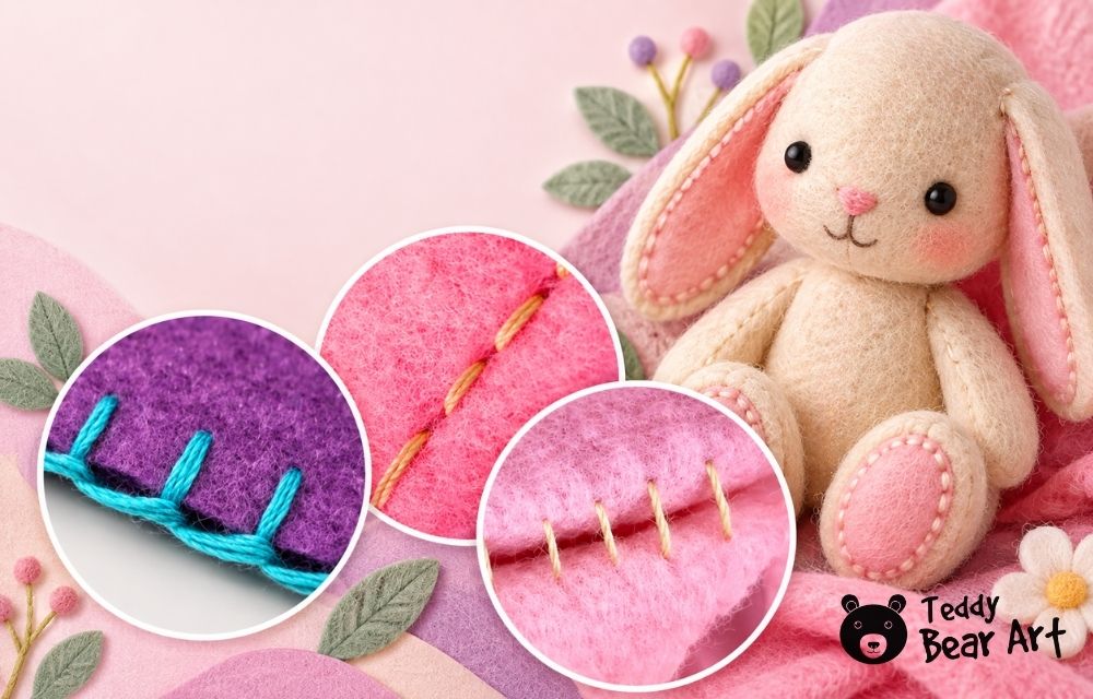How to Sew a Stuffed Animal by Hand: 3 Essential Stitches for Beginners