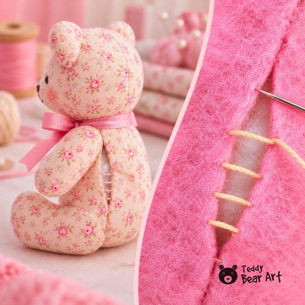 How to Sew a Stuffed Animal by Hand: 3 Essential Stitches for Beginners